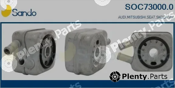 Sando SOC73000.0 — Oil Cooler, engine oil