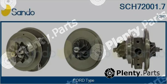 Sando SCH72001.7 — Core assembly, turbocharger