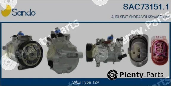 Sando SAC73151.1 — Compressor, air conditioning