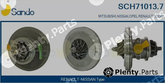Sando SCH71013.7 — Core assembly, turbocharger