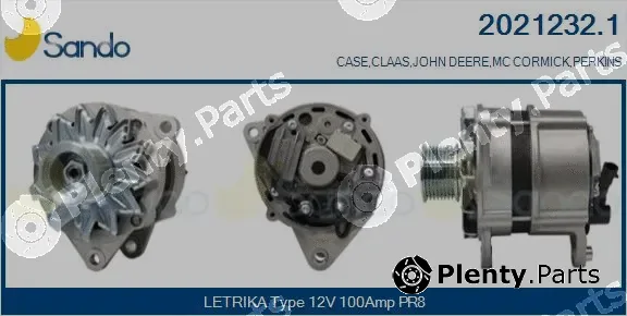 Sando 2021232.1 — Alternator