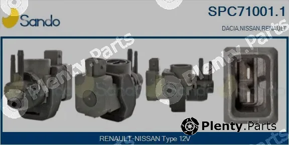 Sando SPC71001.1 — Pressure Converter, exhaust control