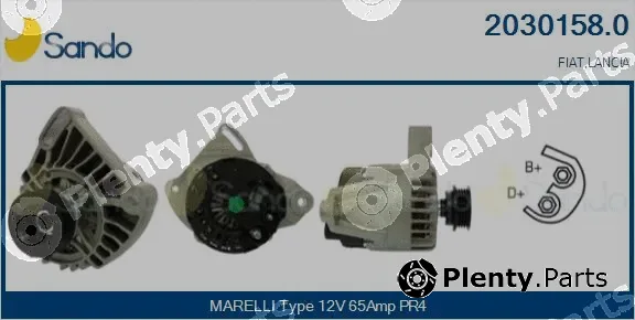 Sando 2030158.0 — Alternator