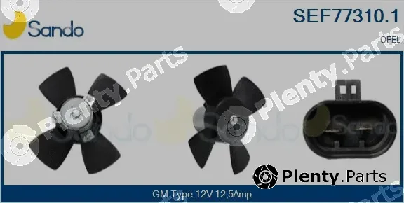 Sando SEF77310.1 — Fan, engine cooling