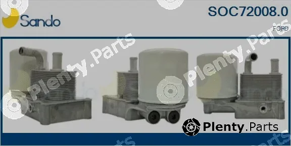 Sando SOC72008.0 — Oil Cooler, engine oil