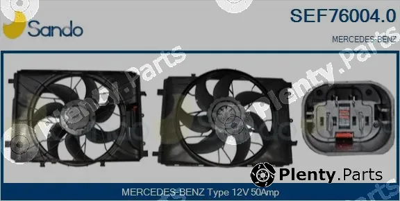 Sando SEF76004.0 — Electric Motor, radiator fan