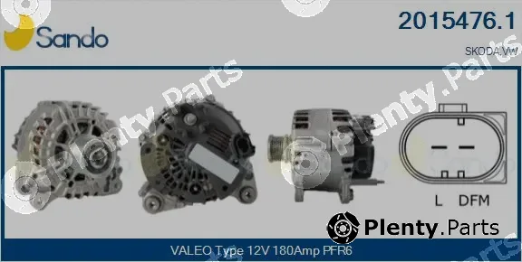 Sando 2015476.1 — Alternator