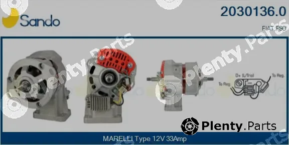 Sando 2030136.0 — Alternator