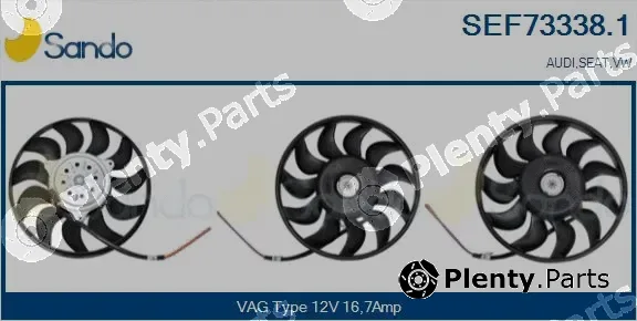 Sando SEF73338.1 — Fan, engine cooling