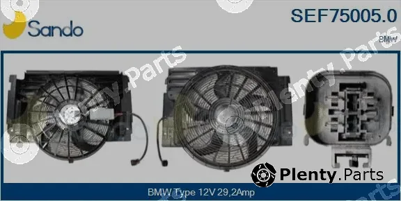 Sando SEF75005.0 — Electric Motor, radiator fan