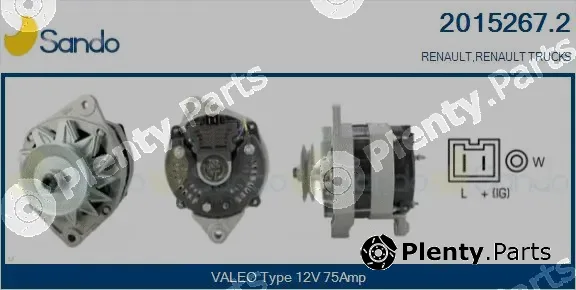Sando 2015267.2 — Alternator