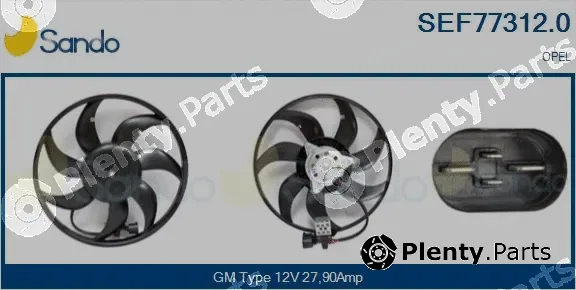 Sando SEF77312.0 — Fan, engine cooling