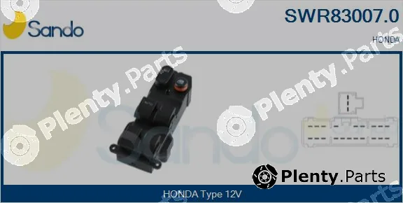 Sando SWR83007.0 — Switch, window regulator