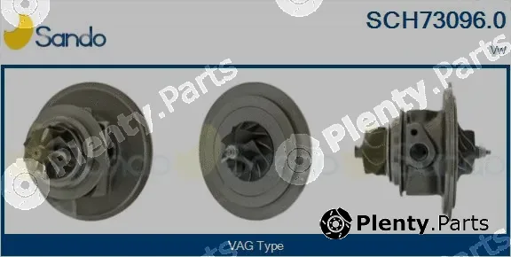 Sando SCH73096.0 — Core assembly, turbocharger