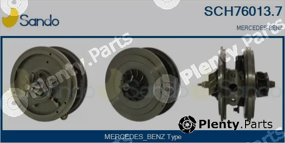 Sando SCH76013.7 — Core assembly, turbocharger