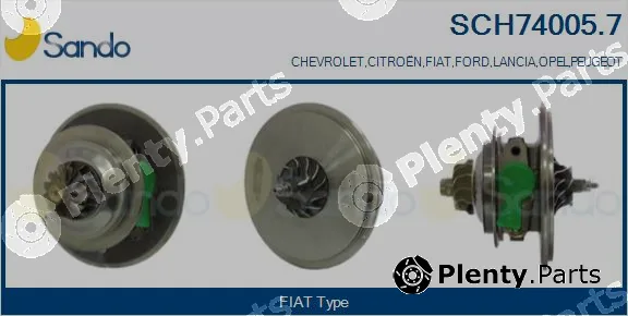 Sando SCH74005.7 — Core assembly, turbocharger