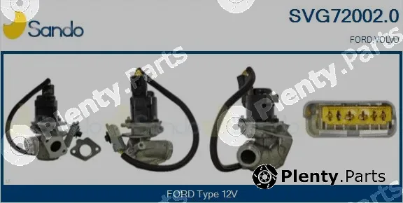 Sando SVG72002.0 — EGR Valve