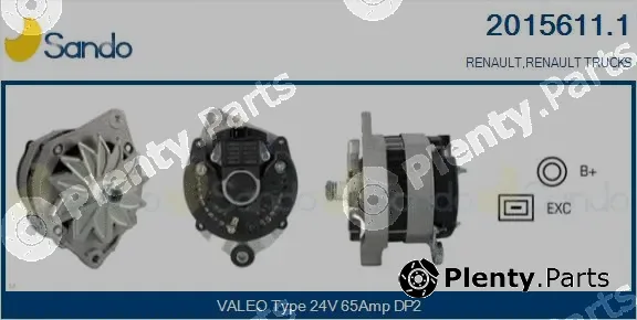 Sando 2015611.1 — Alternator