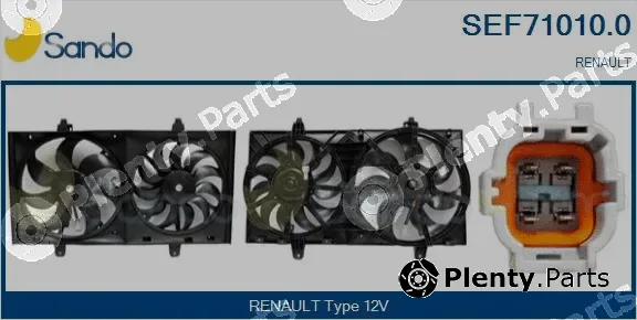 Sando SEF71010.0 — Electric Motor, radiator fan