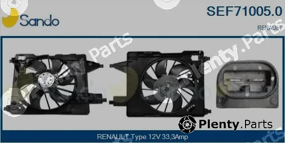 Sando SEF71005.0 — Electric Motor, radiator fan