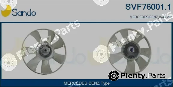 Sando SVF76001.1 — Clutch, radiator fan