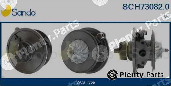 Sando SCH73082.0 — Core assembly, turbocharger