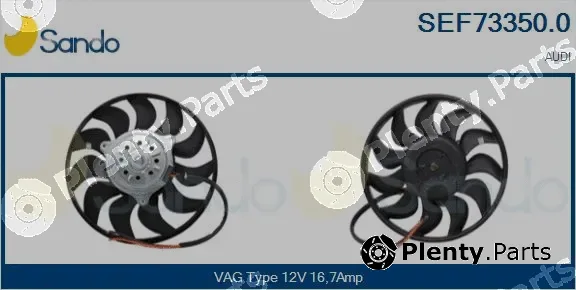 Sando SEF73350.0 — Fan, engine cooling