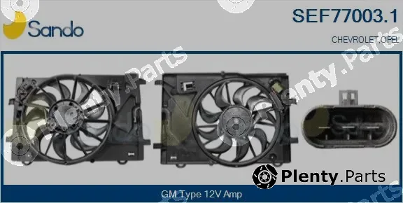 Sando SEF77003.1 — Electric Motor, radiator fan