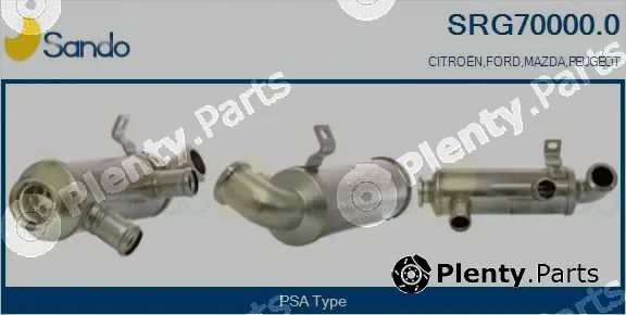 Sando SRG70000.0 — Cooler, exhaust gas recirculation