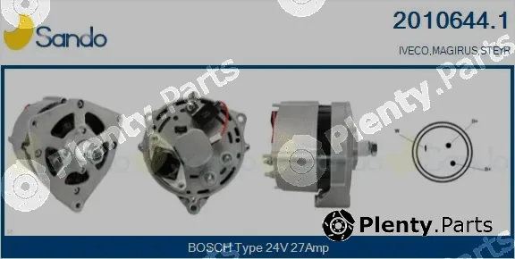 Sando 2010644.1 — Alternator