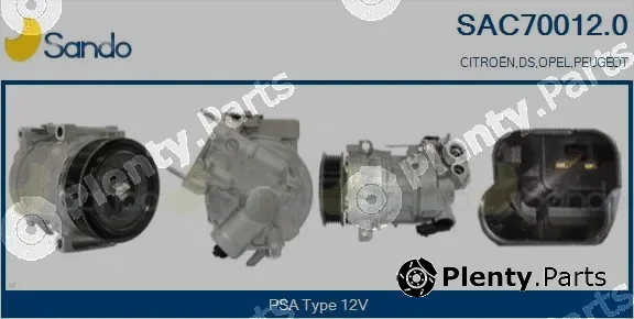 Sando SAC70012.0 — Compressor, air conditioning