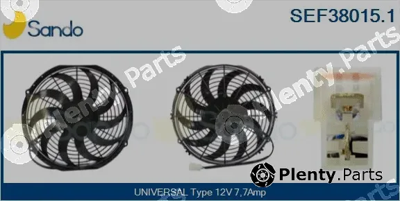 Sando SEF38015.1 — Electric Motor, radiator fan