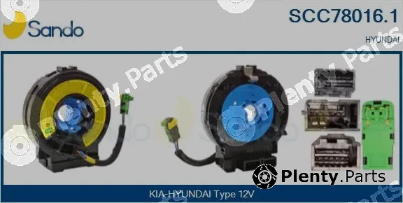 Sando SCC78016.1 — Clockspring, airbag