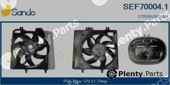 Sando SEF70004.1 — Electric Motor, radiator fan