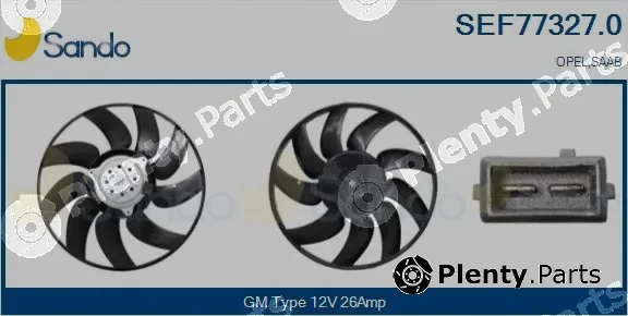 Sando SEF77327.0 — Fan, engine cooling