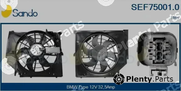 Sando SEF75001.0 — Electric Motor, radiator fan