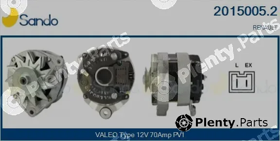 Sando 2015005.2 — Alternator