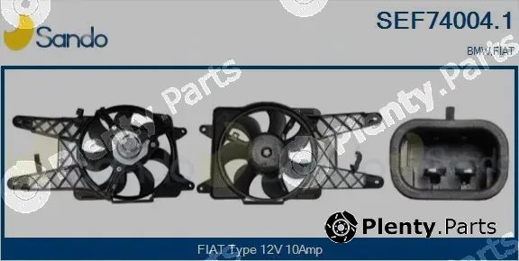 Sando SEF74004.1 — Electric Motor, radiator fan