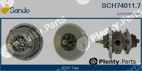 Sando SCH74011.7 — Core assembly, turbocharger