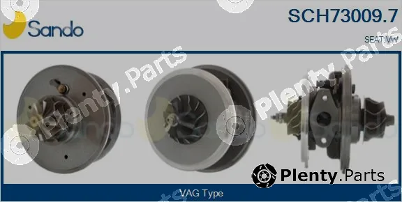 Sando SCH73009.7 — Core assembly, turbocharger