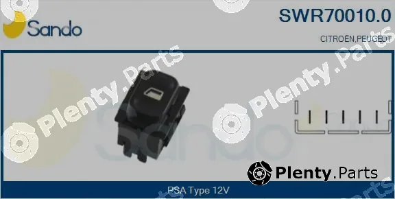 Sando SWR70010.0 — Switch, window regulator