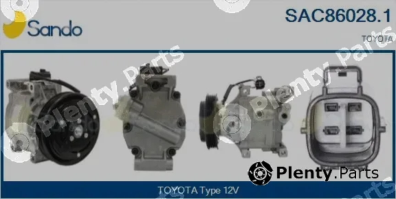 Sando SAC86028.1 — Compressor, air conditioning