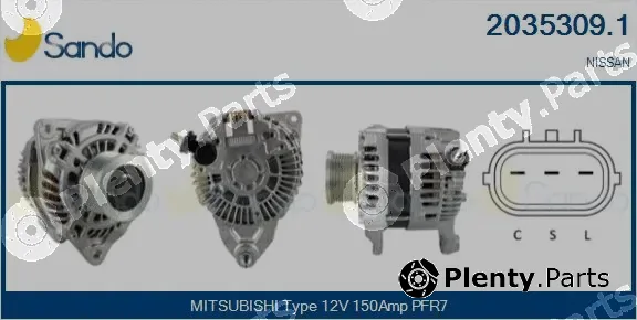 Sando 2035309.1 — Alternator