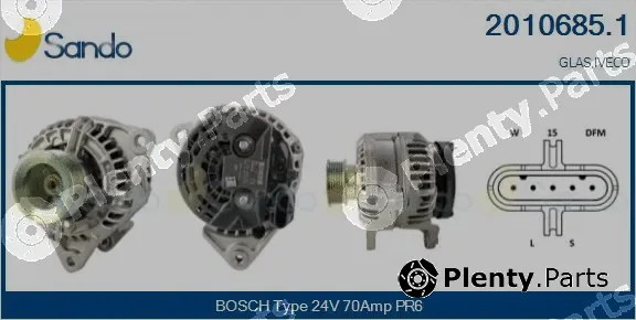 Sando 2010685.1 — Alternator