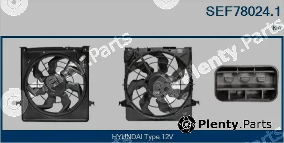Sando SEF78024.1 — Electric Motor, radiator fan