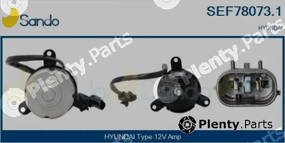 Sando SEF78073.1 — Electric Motor, radiator fan
