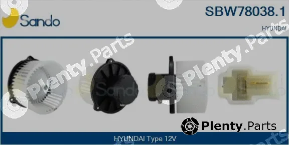 Sando SBW78038.1 — Interior Blower