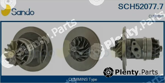 Sando SCH52077.7 — Core assembly, turbocharger