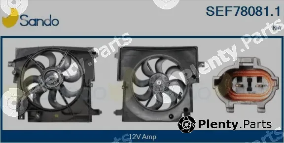 Sando SEF78081.1 — Electric Motor, radiator fan