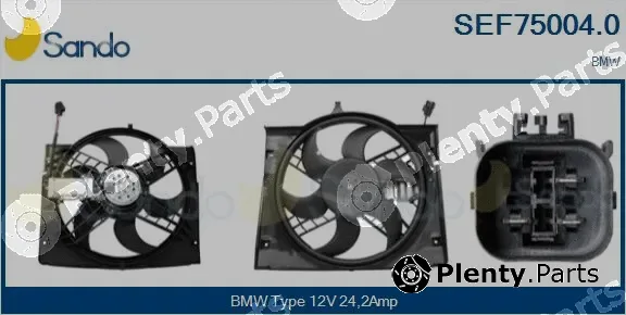 Sando SEF75004.0 — Electric Motor, radiator fan